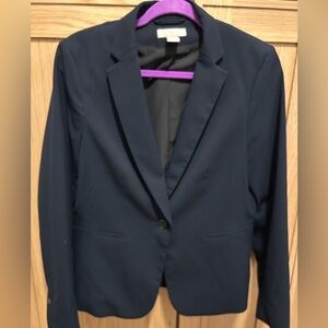H&M navy blazer medium